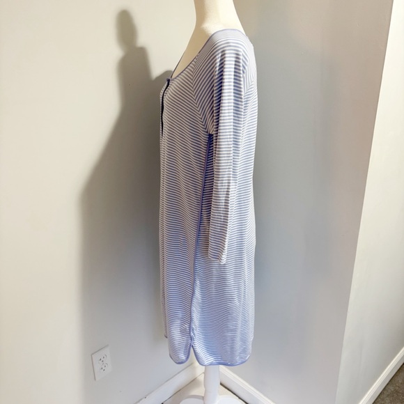 Striped Blue Nightgown - Picture 3 of 14